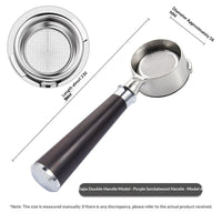 Italian-style Coffee Machine Accessories Bottomless Portafilter