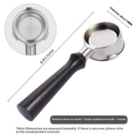 54mm Single-layer Strainer Coffee Machine Modified Bottomless Handle