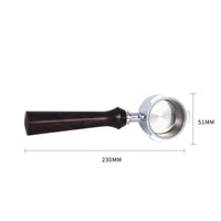 Italian Alloy Bottomless Modified Coffee Machine With Handle