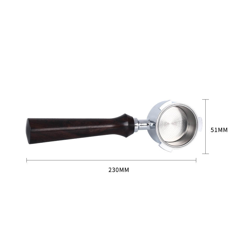 Italian Alloy Bottomless Modified Coffee Machine With Handle