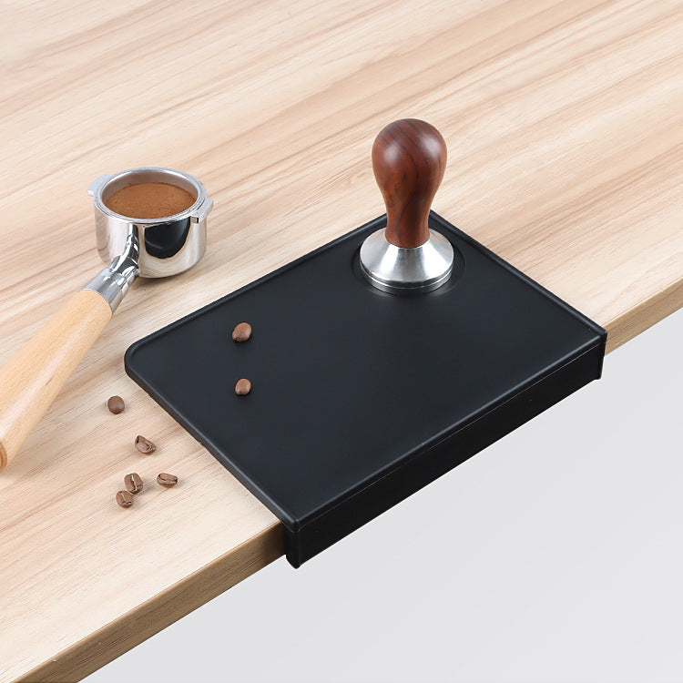 Coffee Tamper Pad Corner Pad Non-slip Solid Color Silica Gel Pad