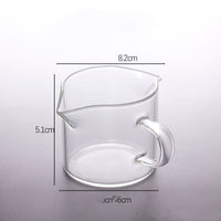 American Espresso Cup Ounce Cup Glass Ounce Cup Graduated Extraction Cup