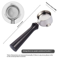 51mm Coffee Machine Handle Modified Solid Wood Handle