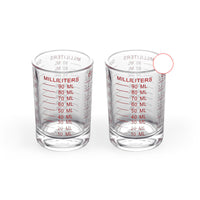 American Espresso Cup Ounce Cup Glass Ounce Cup Graduated Extraction Cup