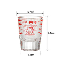 American Espresso Cup Ounce Cup Glass Ounce Cup Graduated Extraction Cup