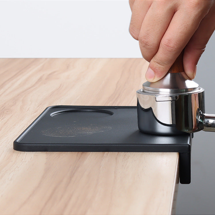 Coffee Tamper Pad Corner Pad Non-slip Solid Color Silica Gel Pad