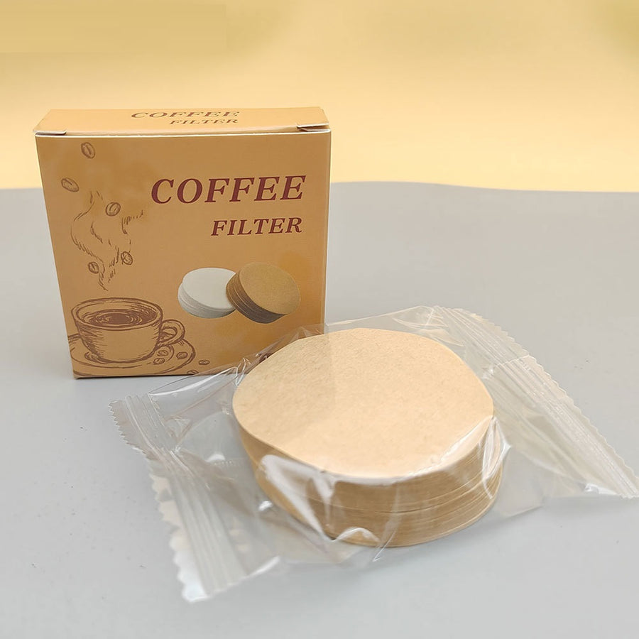 Round Filter Coffee Pot Moka Pot Universal Powder Bowl Filter Paper