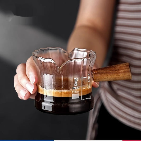 Coffee Cup  Glass With Measurements  Espresso Shot Measuring