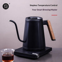 Smart Pour-Over Kettle Temperature-Controlled Coffee Kettle Stainless Steel Kettle Insulated Kettle