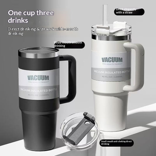 40oz Iced Coffee Tumbler 304 Stainless Steel Cup