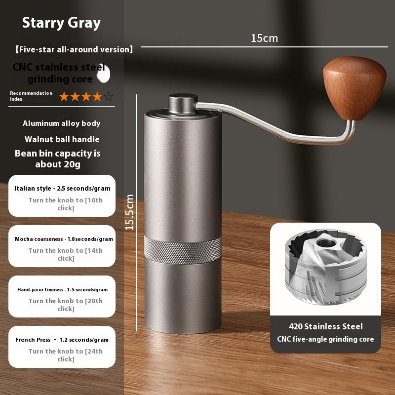 Manual Grinding Machine Coffee Bean Five-core Grinder