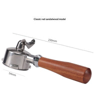 Single- And Double-spout Stainless Steel Coffee Machine Portafilter Handles