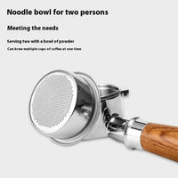 54mm Single-layer Strainer Coffee Machine Modified Bottomless Handle