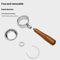 54mm Single-layer Strainer Coffee Machine Modified Bottomless Handle