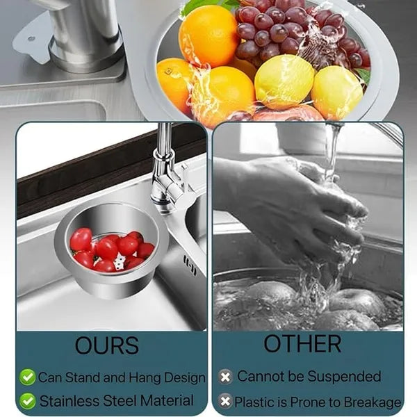 Stainless Steel Swan Sink Strainer Basket,Kitchen Sink Drain Filter,Sink Drain Strainer Basket,Swan Sink Strainer Basket,Stainless Steel Draining Basket For Sink