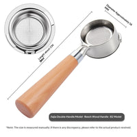 Italian-style Coffee Machine Accessories Bottomless Portafilter