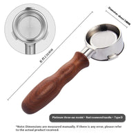 54mm Single-layer Strainer Coffee Machine Modified Bottomless Handle